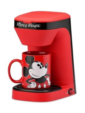 NIB Disney Mickey Mouse 1-Cup Coffee Maker